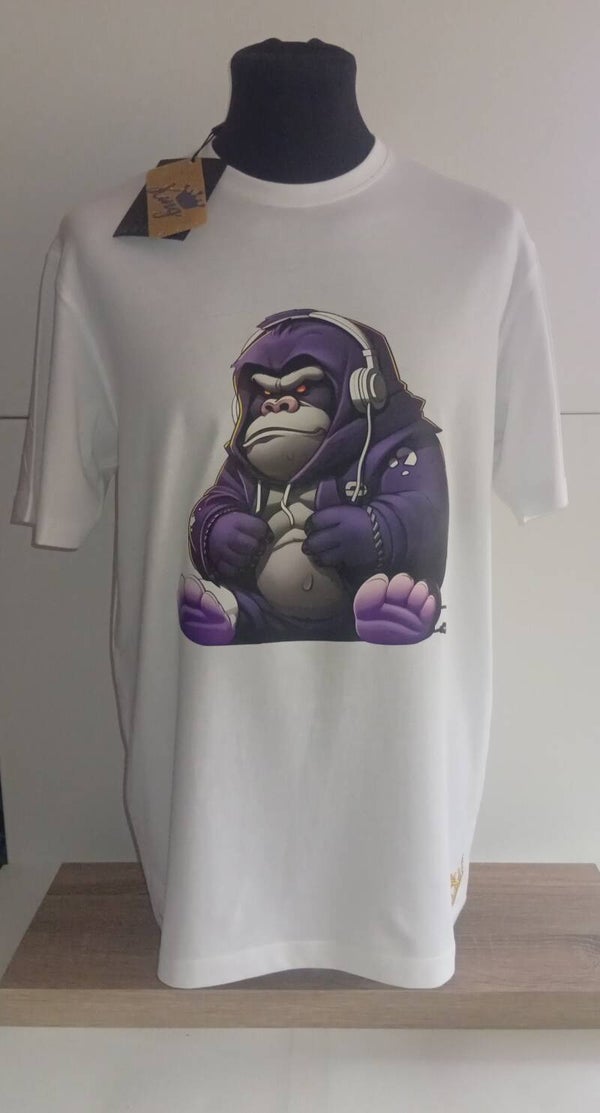 Muziek Monkey Pnc bunny T-shirt