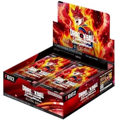 Dragon Ball Super Card Game Fusion World Box Blazing Aura FB-02 Eng (Limit 2 per customer)