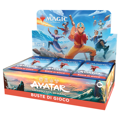 Avatar: la Leggenda di Aang - Play Booster Display da 30 Buste (ITA)