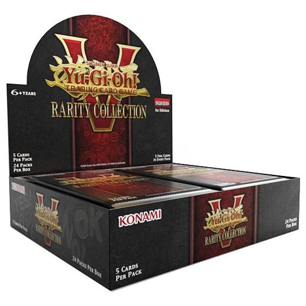 PREORDINE BOX YU-GI-OH! - RARITY COLLECTION 5 (24 BUSTE)