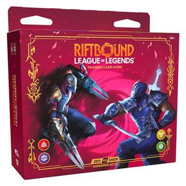 Riftbound: Vendetta Showdown Deck Display
