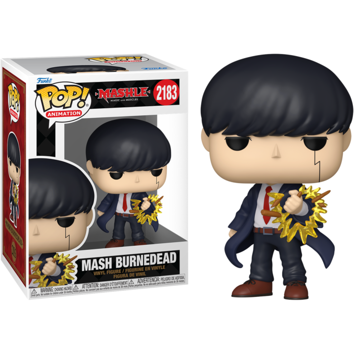 PREORDINE MASHLE S1 - POP FUNKO VINYL FIGURE 2183 MASH BURNEDEAD 9CM