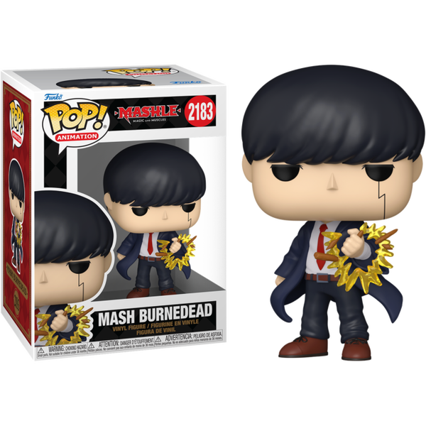PREORDINE MASHLE S1 - POP FUNKO VINYL FIGURE 2183 MASH BURNEDEAD 9CM
