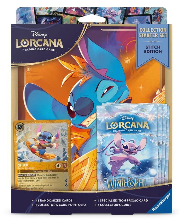 PREORDINE LORCANA - WINTERSPELL (4 BUSTE) - SET INTRODUTTIVO DA COLLEZIONE