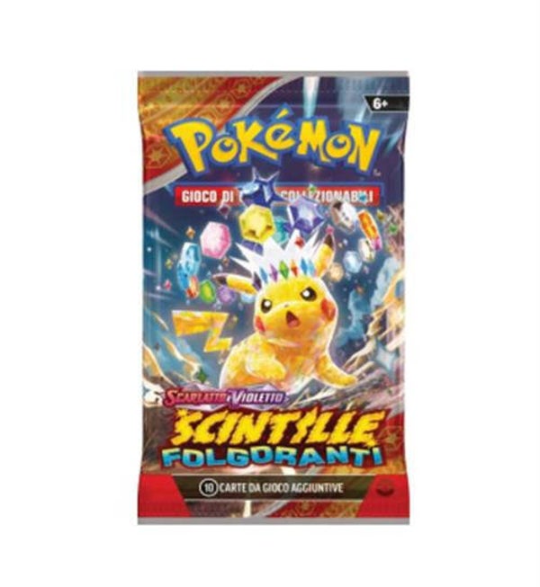 POKEMON - BOX 36 BUSTE - SCARLATTO E VIOLETTO - SV08 - SCINTILLE FOLGORANTI