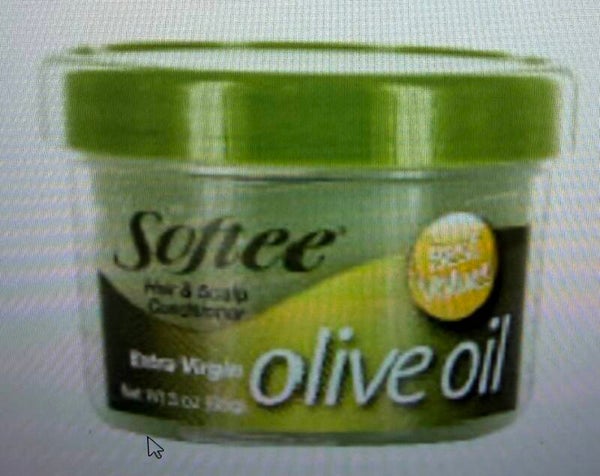Softee hair &Scalp Après-shampooing huile d’olive (3oz)
