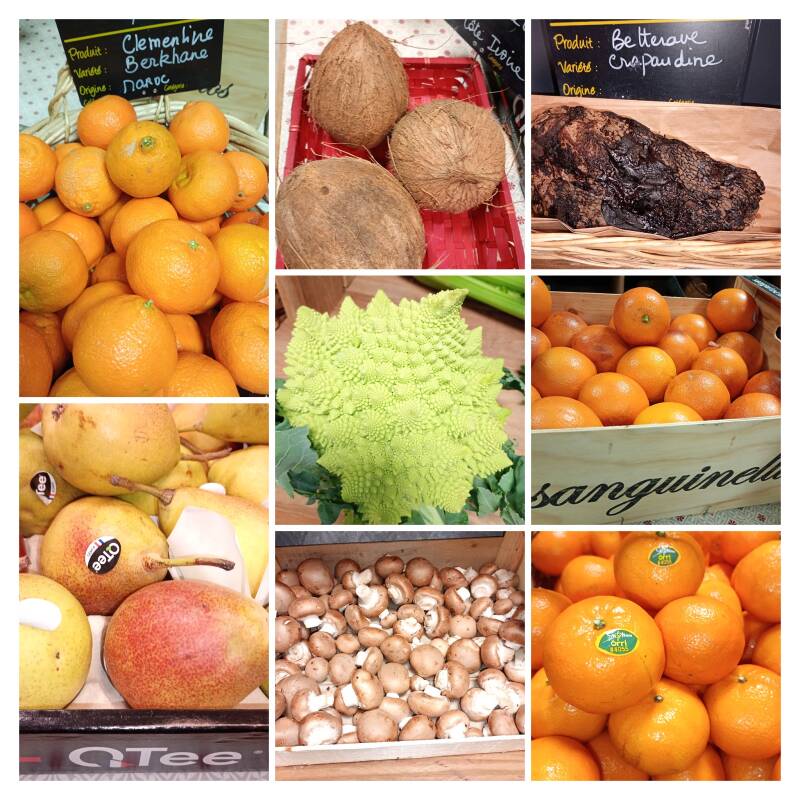ARRIVAGE FRUITS ET LEGUMES SEMAINE 04