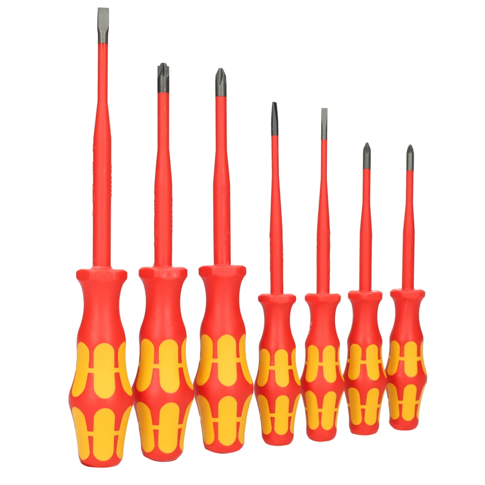 Wera schroevendraaierset 160 iSS/7 kraftform plus serie 100 - 7-delig
