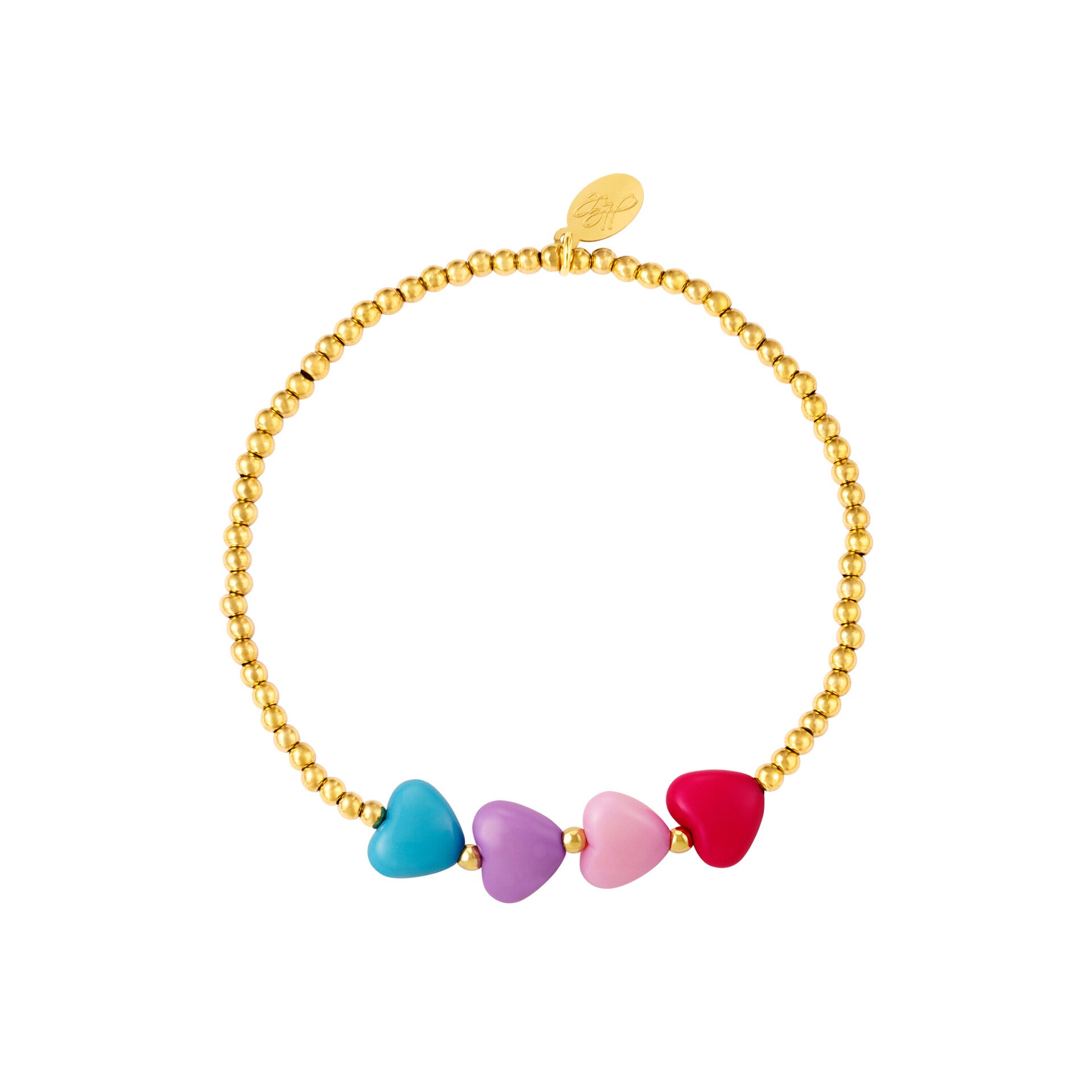 Famke - armbandje goud