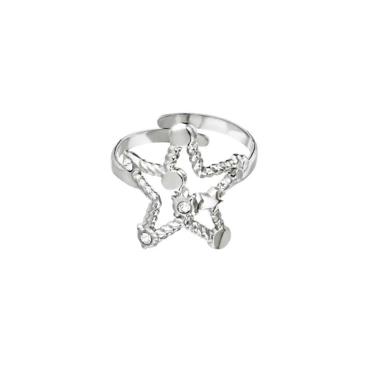 STAR - ring zilver