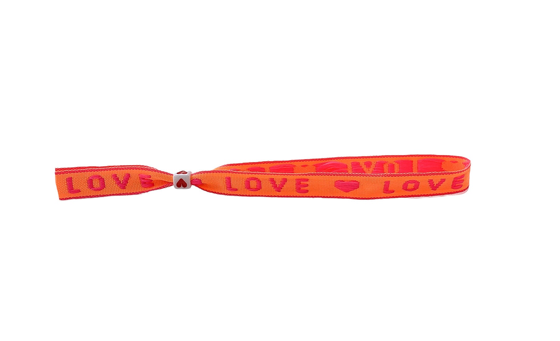 love Neon orange-pink - armbandje