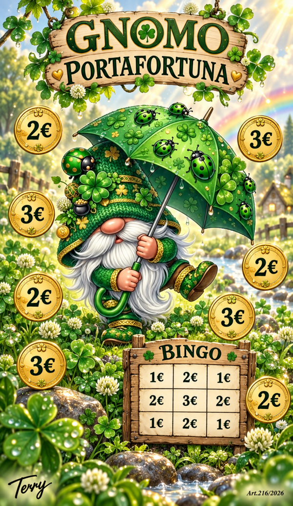 GNOMO PORTAFORTUNA  - challenge