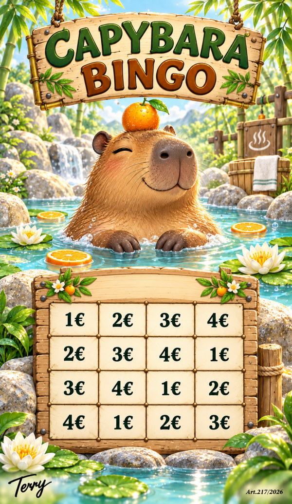 CAPIBARA BINGO  - challenge
