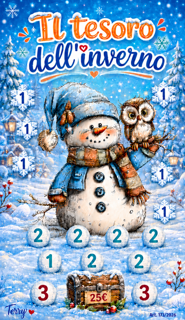 POCKET - IL TESORO DELL'INVERNO - da 25 euro