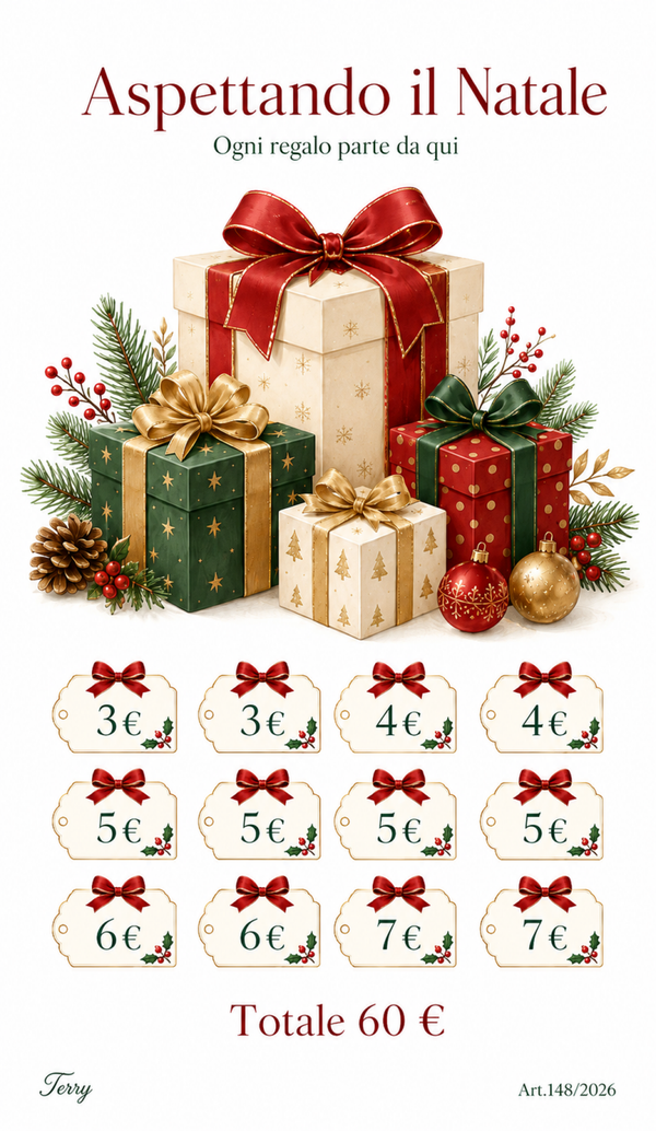 NATALE - ASPETTANDO IL NATALE - TOT. 60 EURO