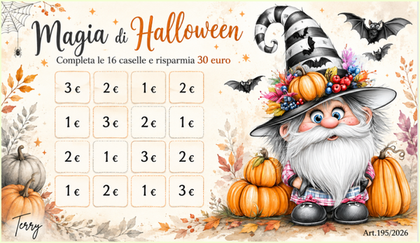 GNOMO - MAGIA DI HALLOWEEN