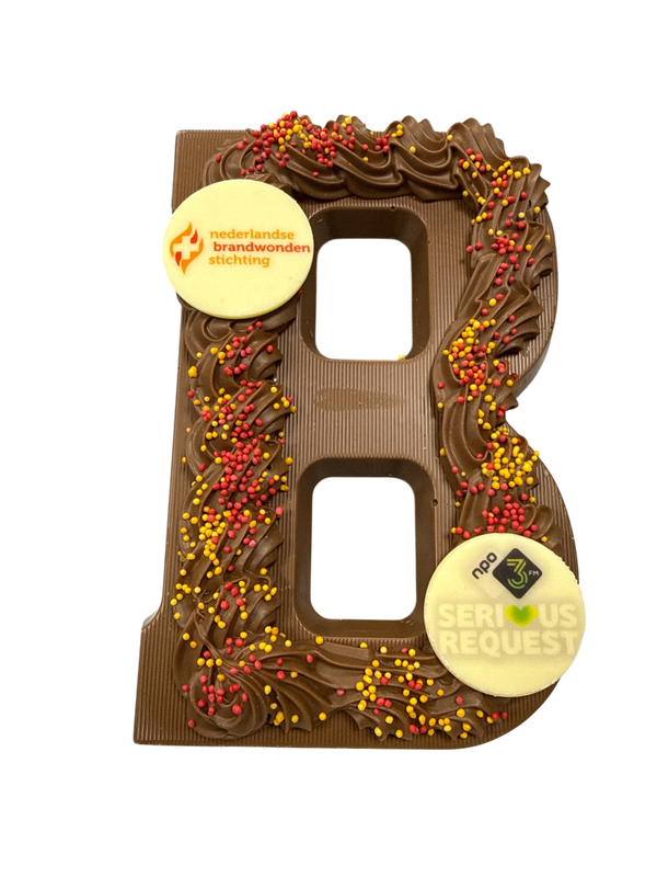 Chocoladeactie voor De Nederlandse brandwonden stichting