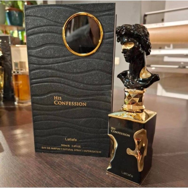 His Confession by Lattafa – Profumo Uomo Elegante e Magnetico