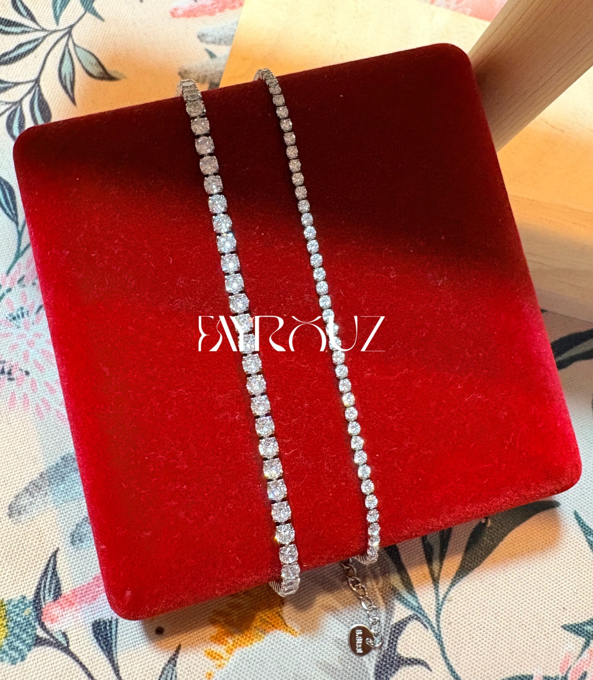 Bracciale Tennis in Acciaio – Eleganza senza tempo