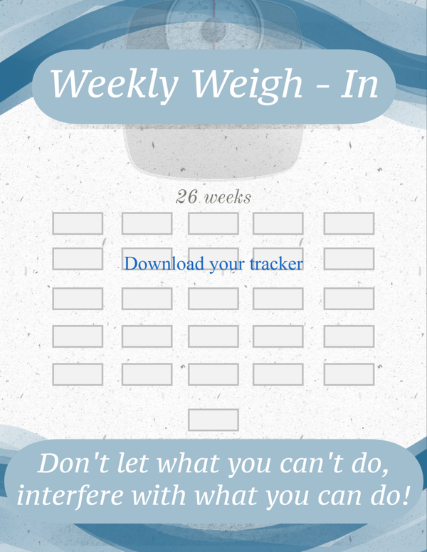 Trackers and planners (Digital download only)