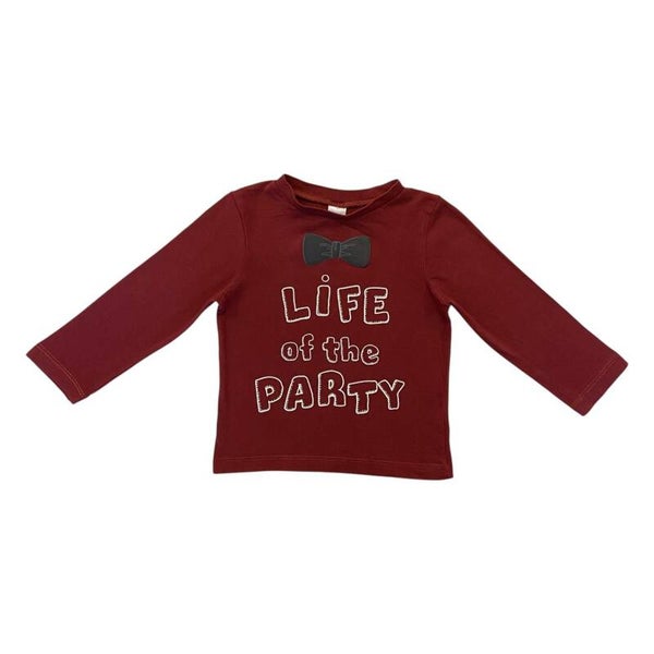 Langarmshirt "LiFE of the PARTY" - Größe 86