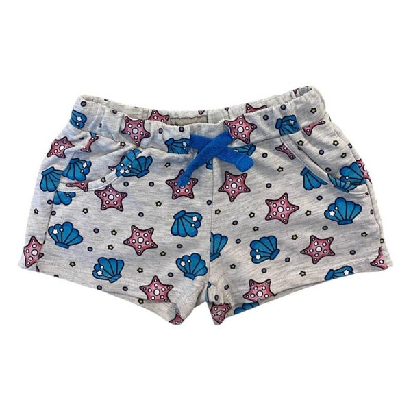 Shorts mit Muschel-Print - Größe 104