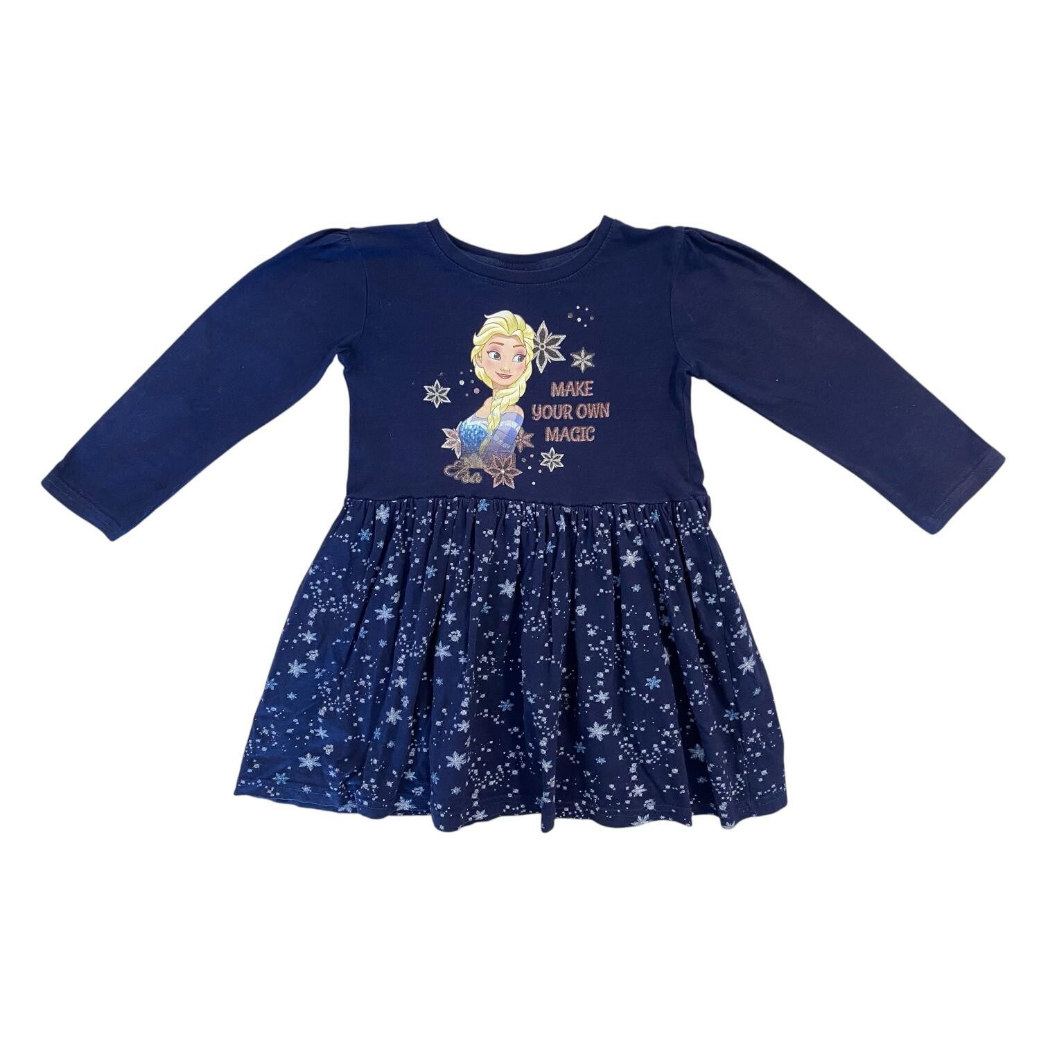 Disney Die Eiskönigin / Frozen Langarmkleid - Größe 116