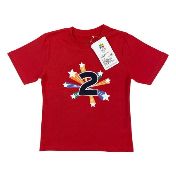 Geburtstagsshirt / T-Shirt "2" - Größe 98