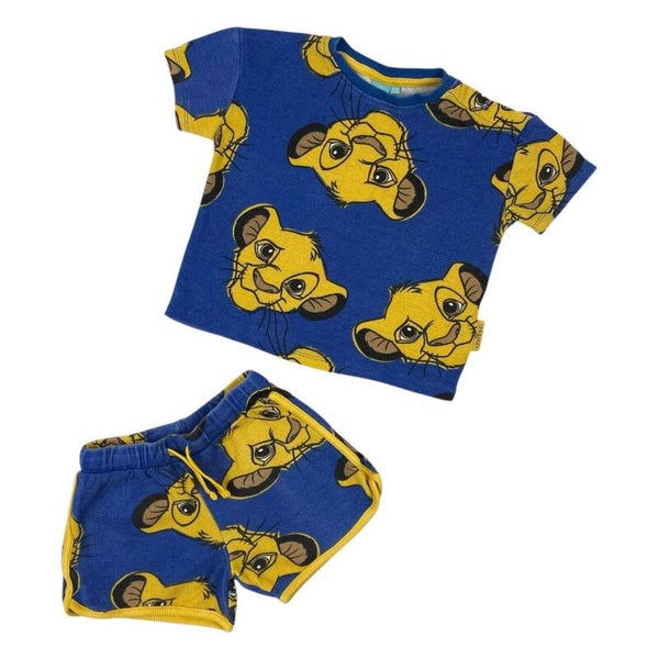 Disney "Der König der Löwen" 2-teiliges Set - T-Shirt & Shorts - Größe 92