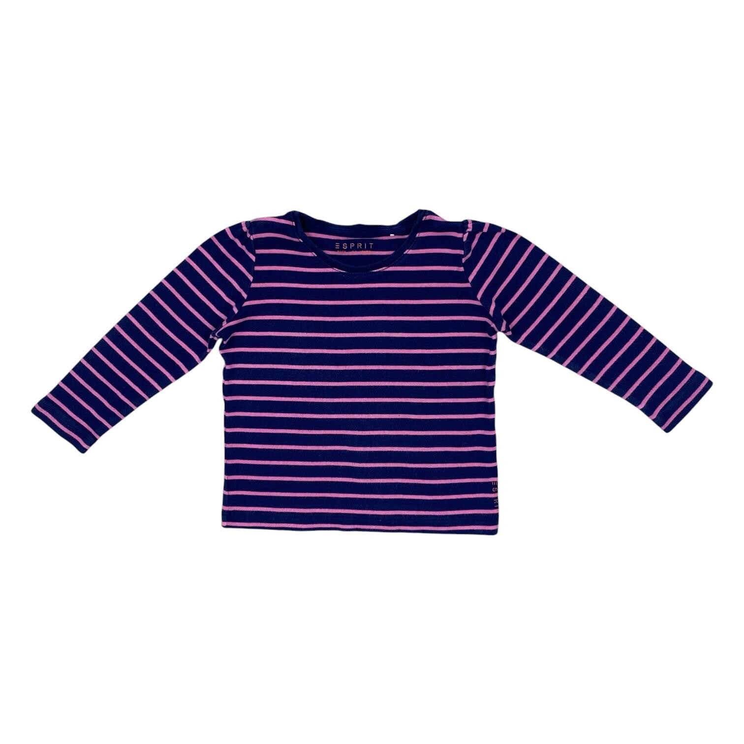 Gestreiftes Langarmshirt - Größe 92/98