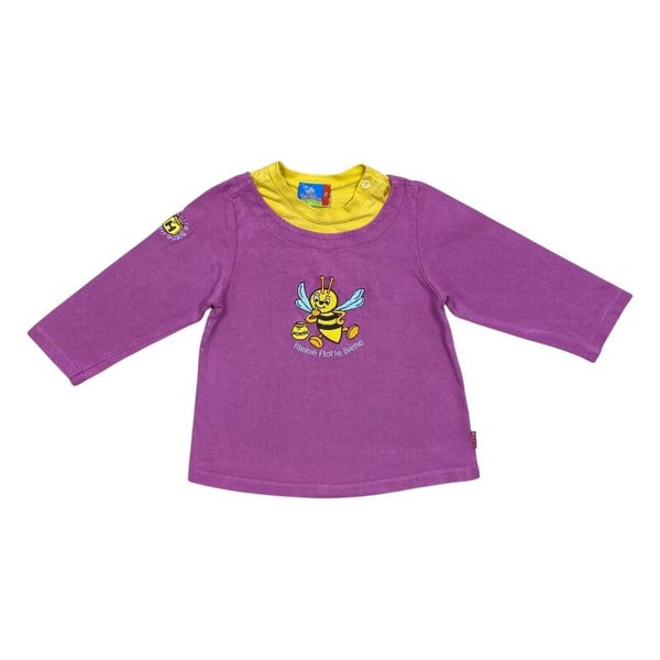 Langarmshirt "Flotte Biene" - Größe 92