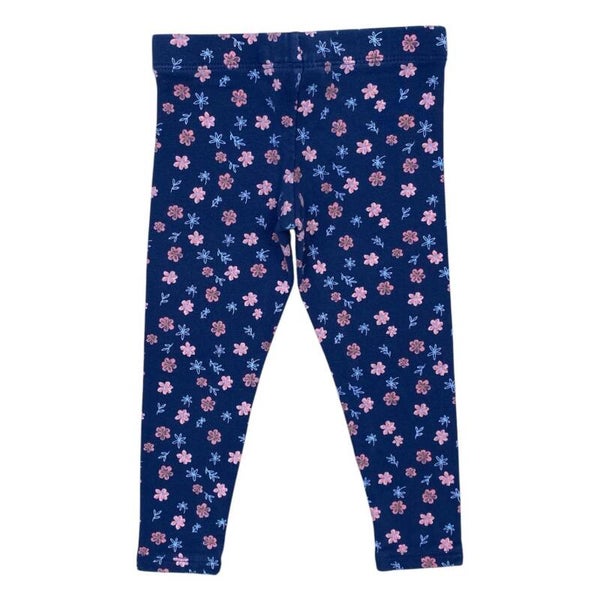 Leggings mit Blumen-Print - Größe 92
