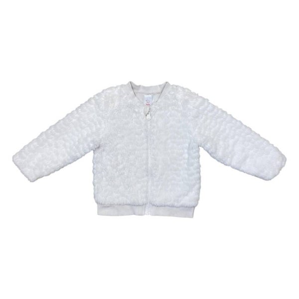 Übergangsjacke / Plüsch-Blouson - Größe 92