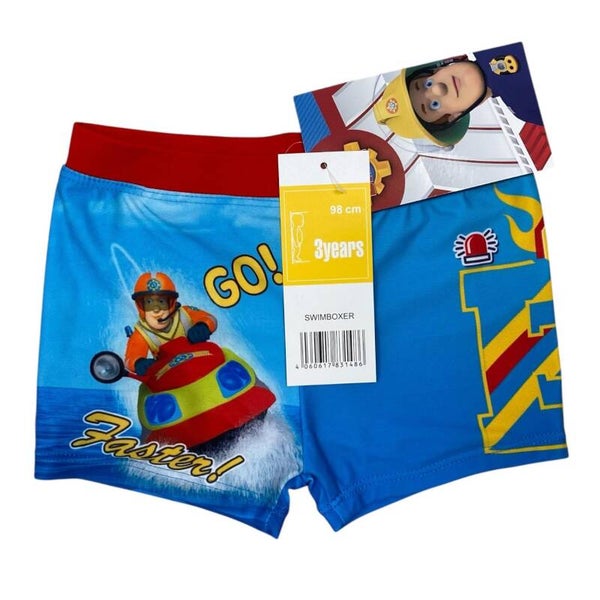Feuerwehrmann Sam Badehose - Größe 98