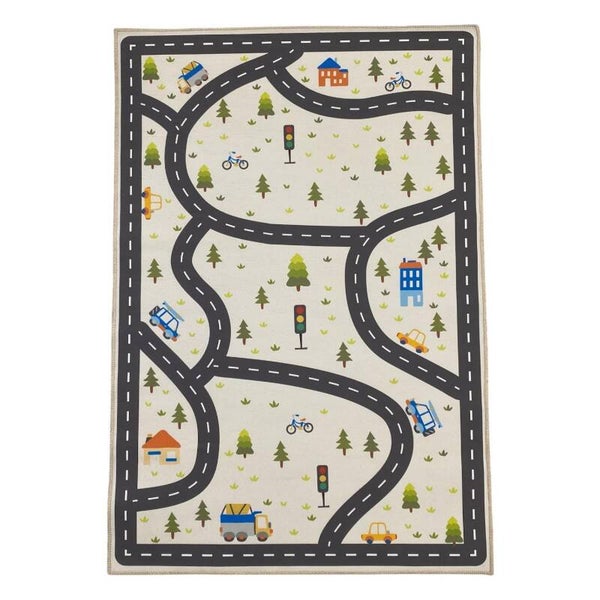 Kinderteppich / Autoteppich - 80 x 120 cm