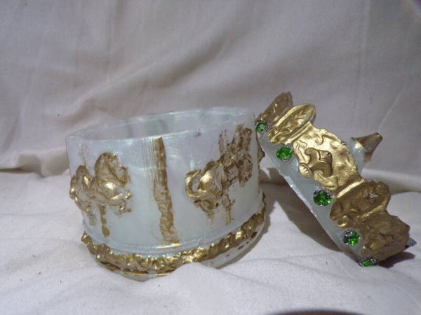 paardemolen wit/goud