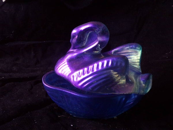 zwanenpotje kameleon blauw