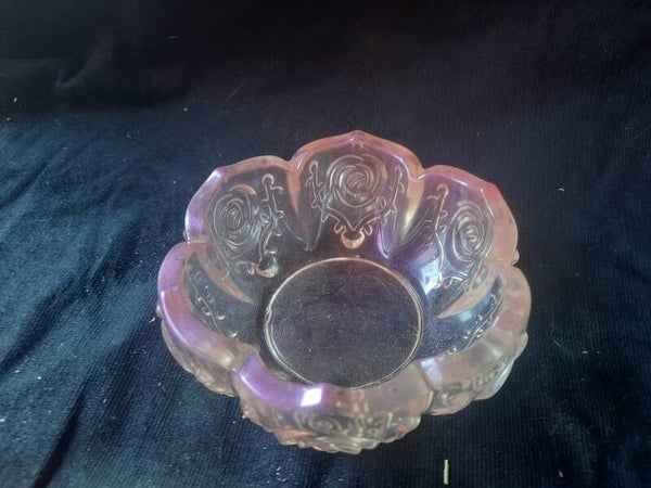 klein doorzichtig roze sierschaaltje