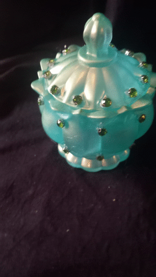 exotisch potje groen/goud