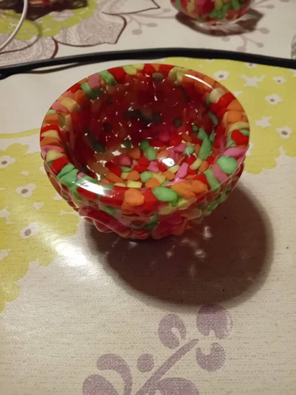theelichtje kelk fluo