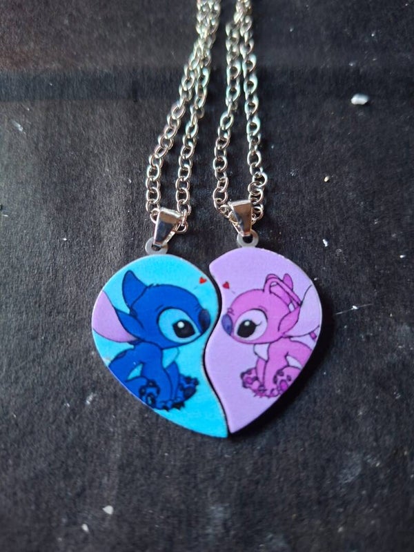 kettingen half hartje stitch en angle