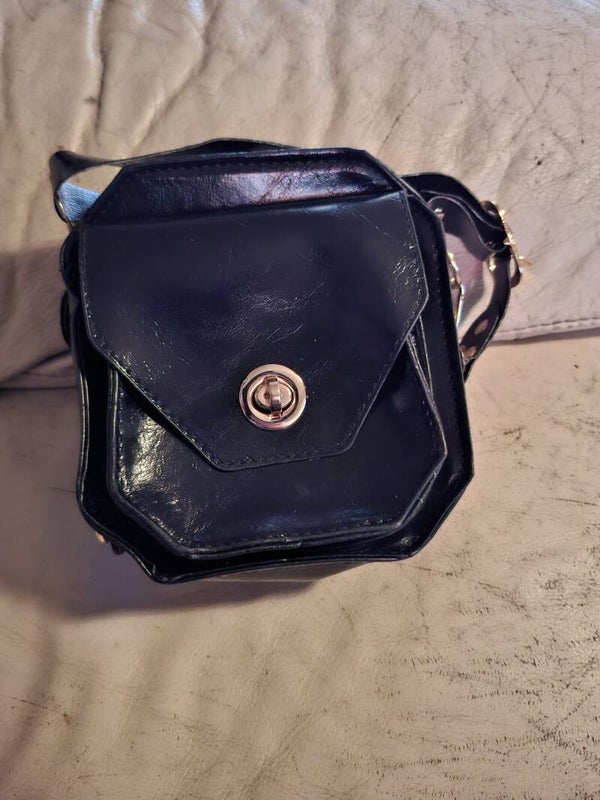 schattig kleine lederen handtas