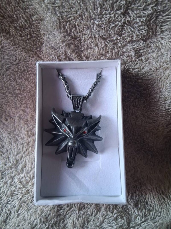 ketting wolf black