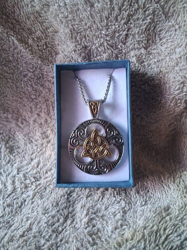 viking ketting met keltische knoop