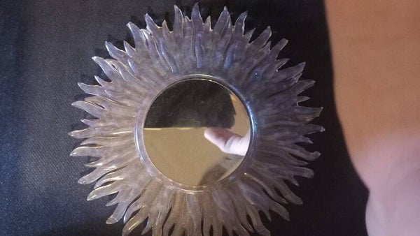 vlammenspiegel doorzichtig roze