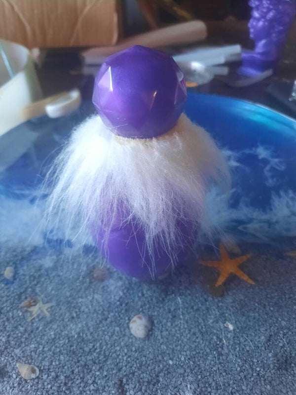 opbergdoosje in vorm van ei paars