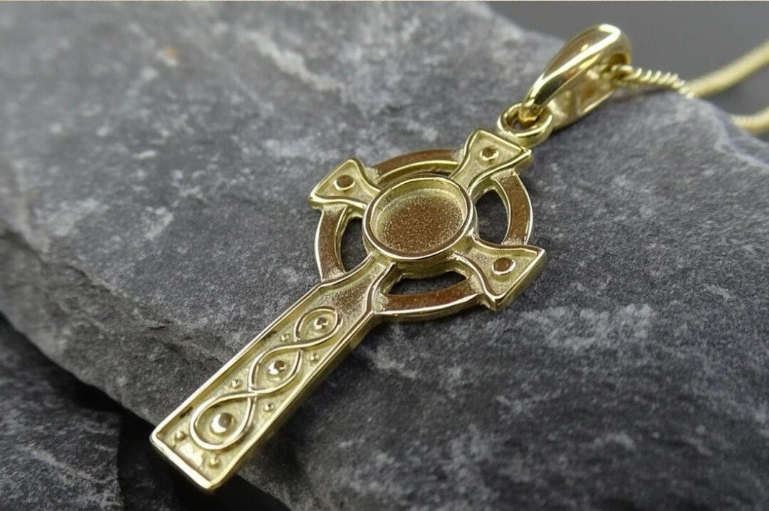 Solid Gold Cross