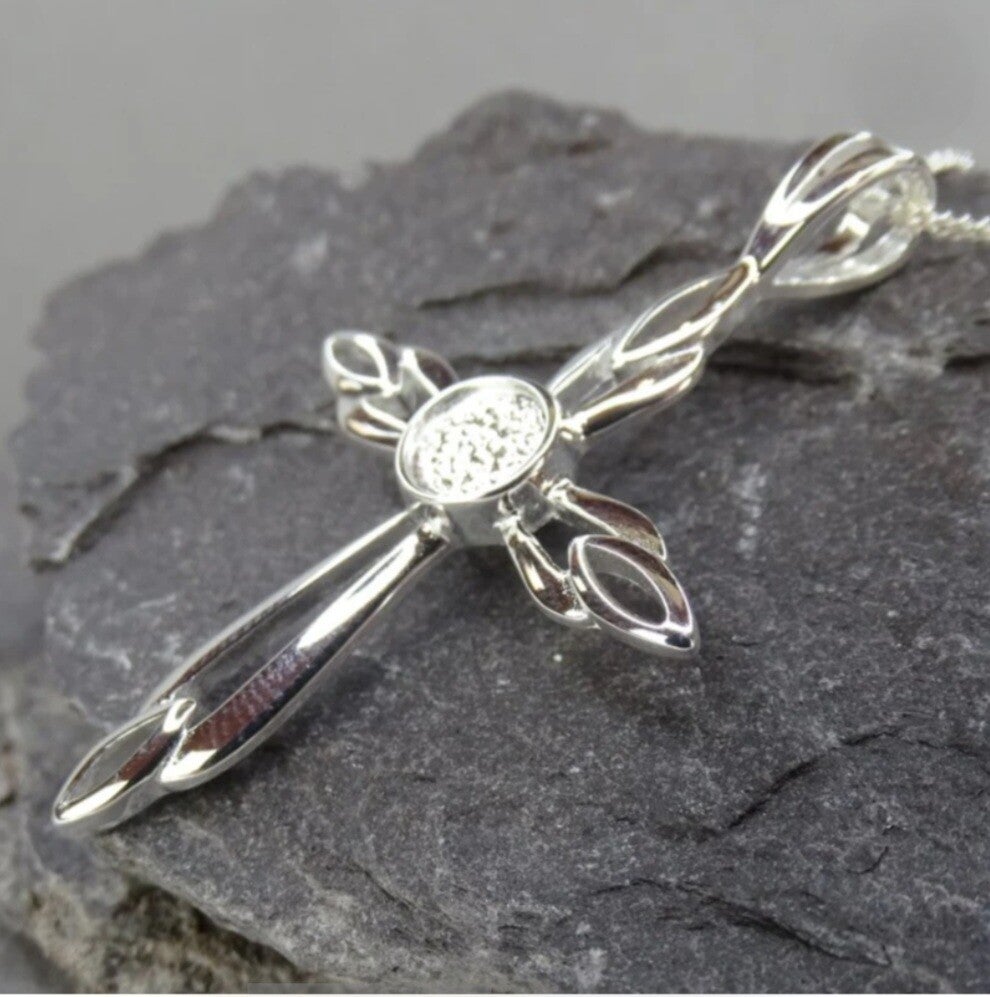 Silver 925 Cross Setting For 6mm