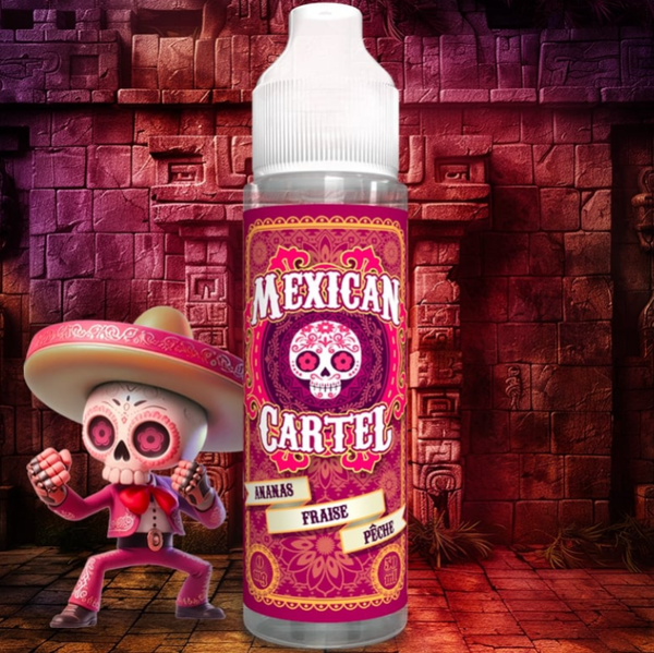 Ananas Fraise Pèche 50ml - Mexican Cartel