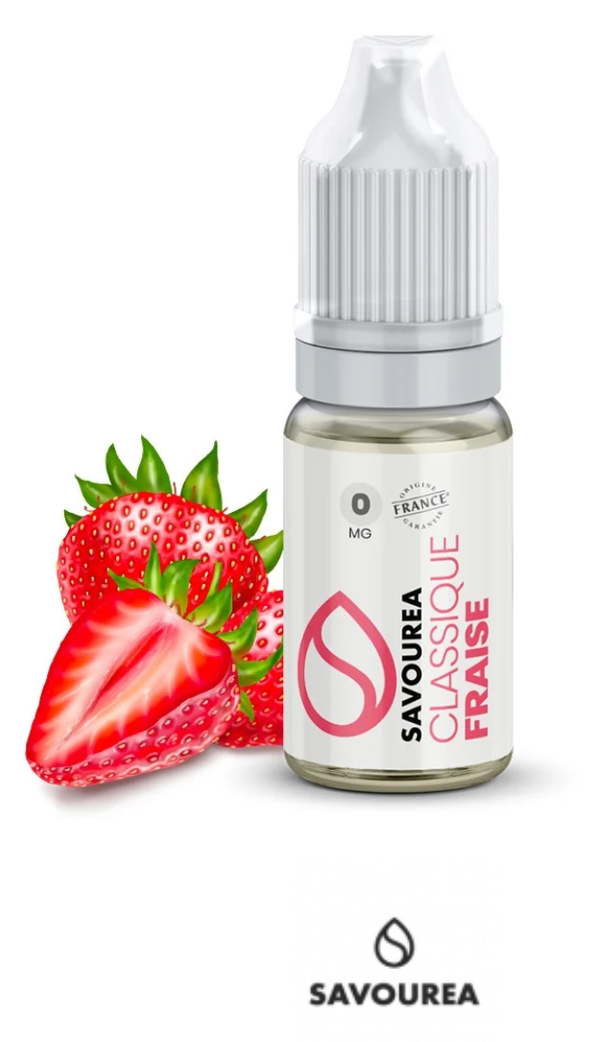 Fraise Classique 10ml - Savourea